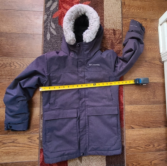 Columbia Boys Nordic Strider Charcoal Gray Jacket Medium - Picture 14 of 17